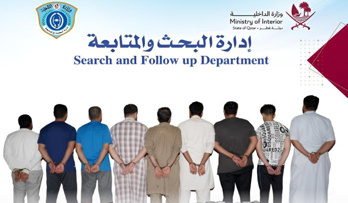 Nine arrested for running fake companies in Qatar